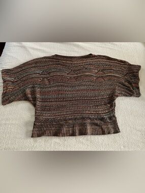 Canyon River Blues Multicolor Knit Scoop Neck Sweater